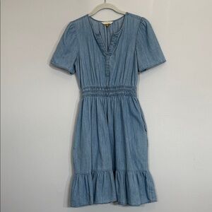 DownEast Denim Dress With Pockets